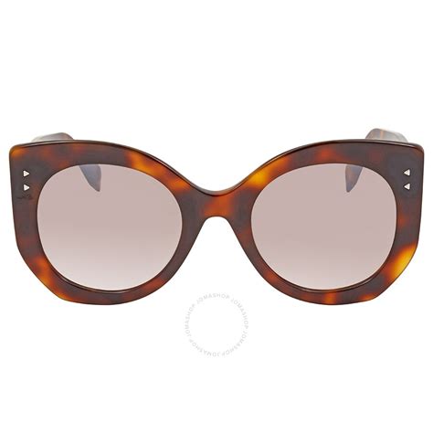 fendi cutout cat eye sunglasses|Fendi cat eye sunglasses pink.